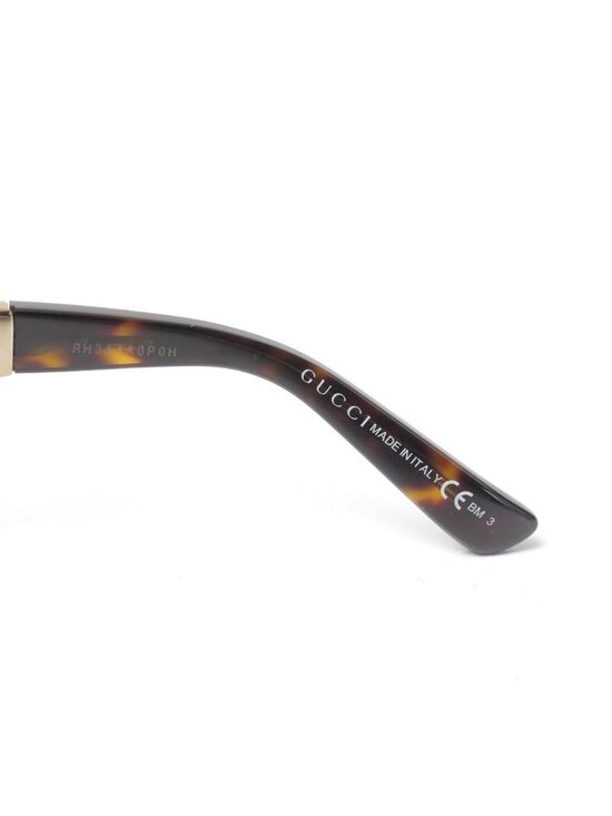 Gucci Sunglasses Gradient Lens Butterfly Frame Eyewear main image 4